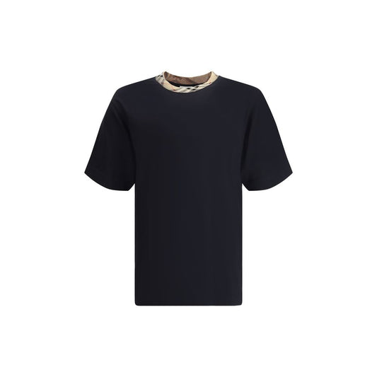 Burberry T-Shirt mit Archivio Check Kragen