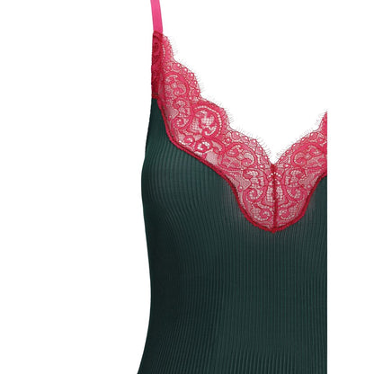 Saint Laurent Spitzen-Top