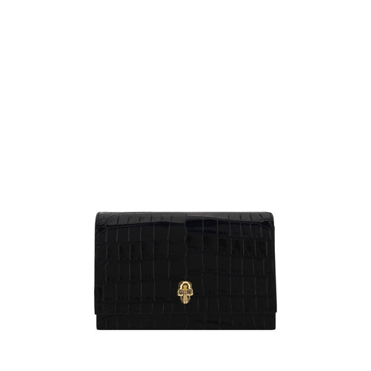 Alexander McQueen Mini-Schultertasche mit Totenkopf