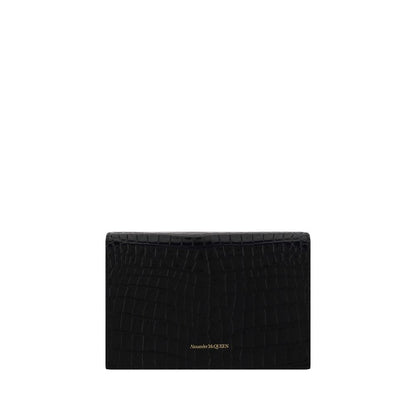 Alexander McQueen Mini-Schultertasche mit Totenkopf