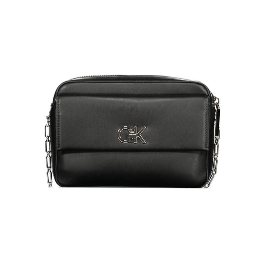Calvin Klein Schwarz Polyester Frauen Handtasche