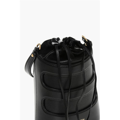 Alexander McQueen Schwarze Umhängetasche aus Kalbsleder
