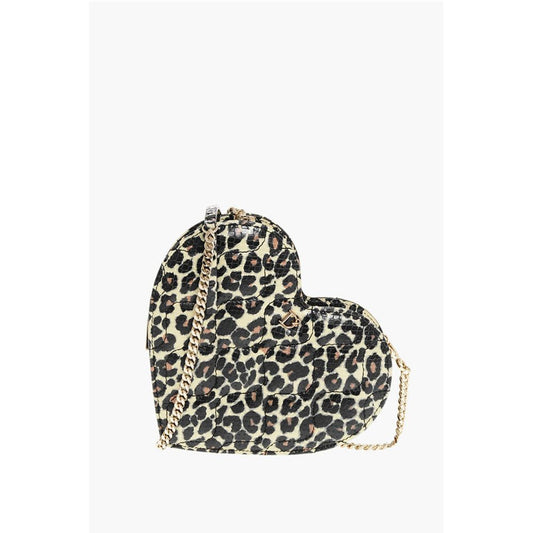 Dsquared² Braune Ziegenleder-Clutch-Tasche