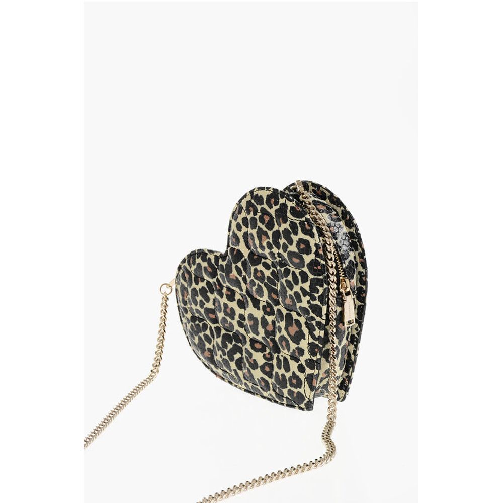 Dsquared² Braune Ziegenleder-Clutch-Tasche