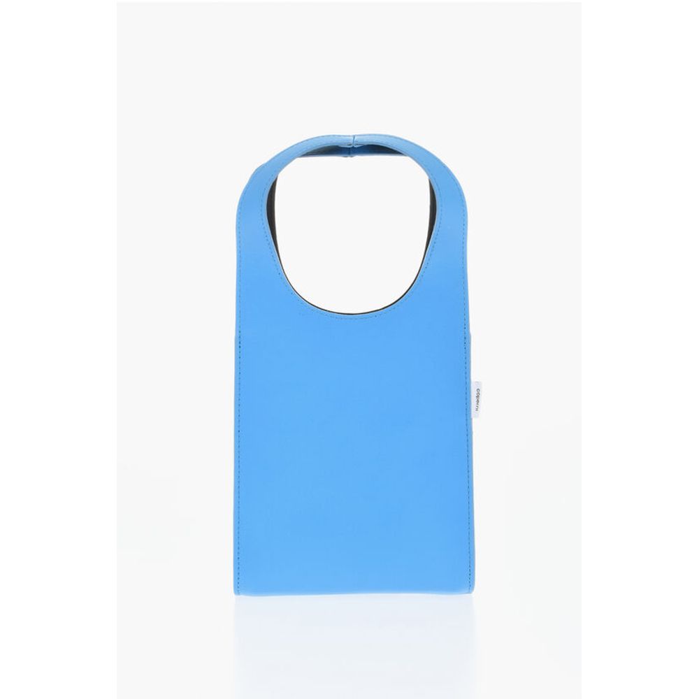 Coperni Hellblaue Leder Tote Bag
