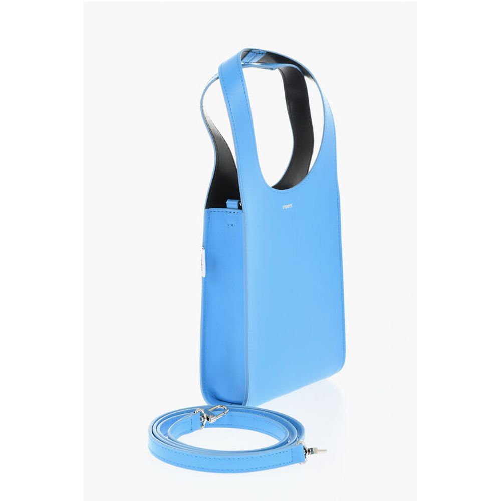 Coperni Hellblaue Leder Tote Bag
