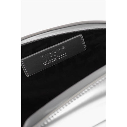 Diesel Silberne Polyethylen-Kupplungstasche