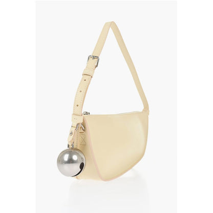 Burberry Beige Lammfell Umhängetasche