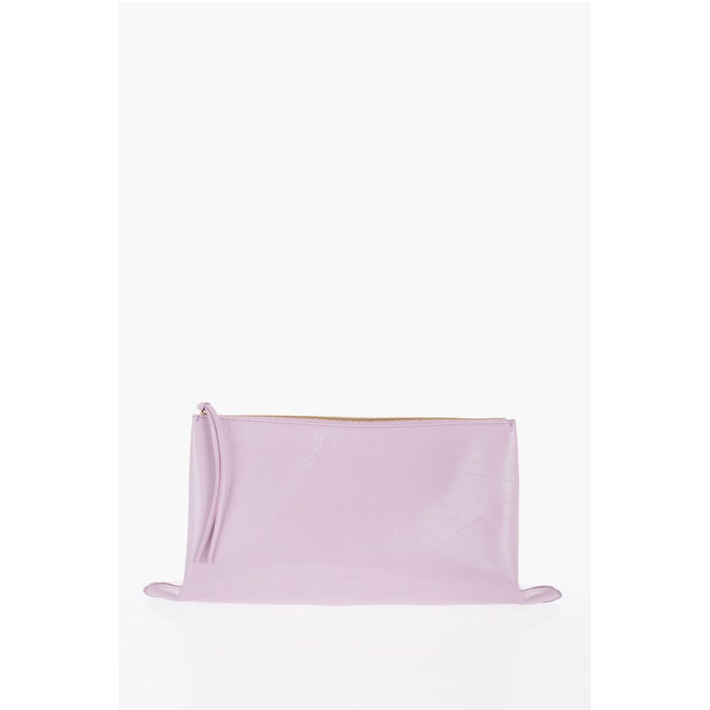 Jil Sander Multicolor Clutch-Tasche aus Rindsleder