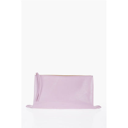 Jil Sander Multicolor Clutch-Tasche aus Rindsleder