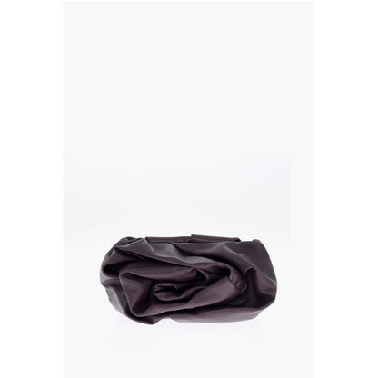 Burberry Lila Leder-Kupplungstasche