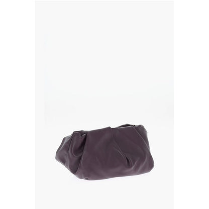 Burberry Lila Leder-Kupplungstasche