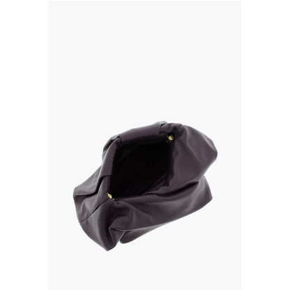 Burberry Lila Leder-Kupplungstasche