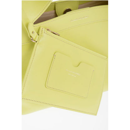 Alexander McQueen Gelbe Leder Tote Bag