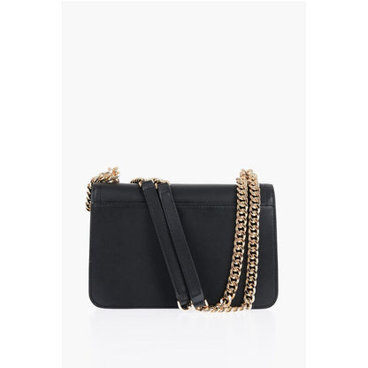 Michael Kors Schwarze Leder-Umhängetasche