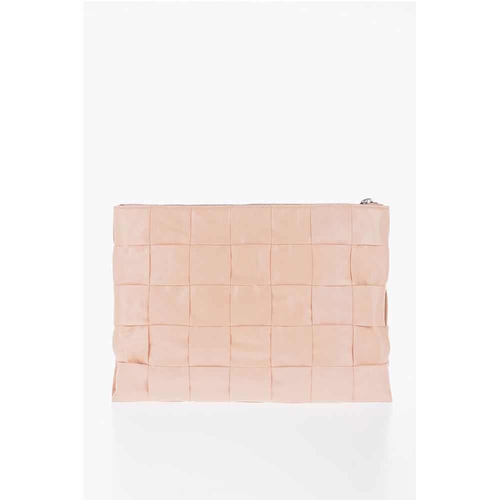 Bottega Veneta Multicolor Kalbsleder Clutch Tasche