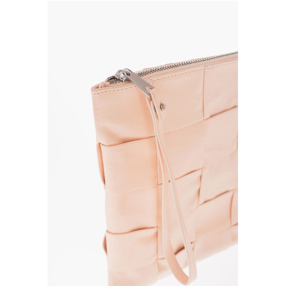 Bottega Veneta Multicolor Kalbsleder Clutch Tasche