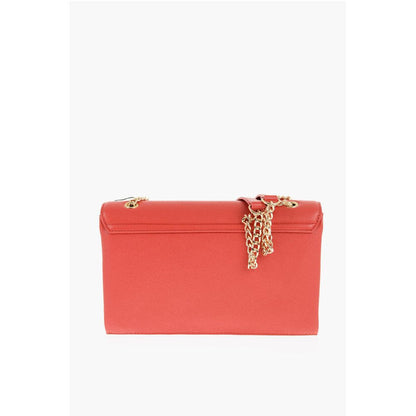Moschino Rote Polyethylen-Umhängetasche