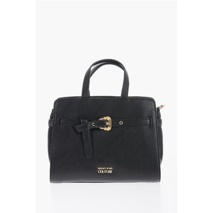 Versace Schwarze Polyester Tragetasche