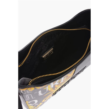 Versace Schwarze Polyester-Umhängetasche