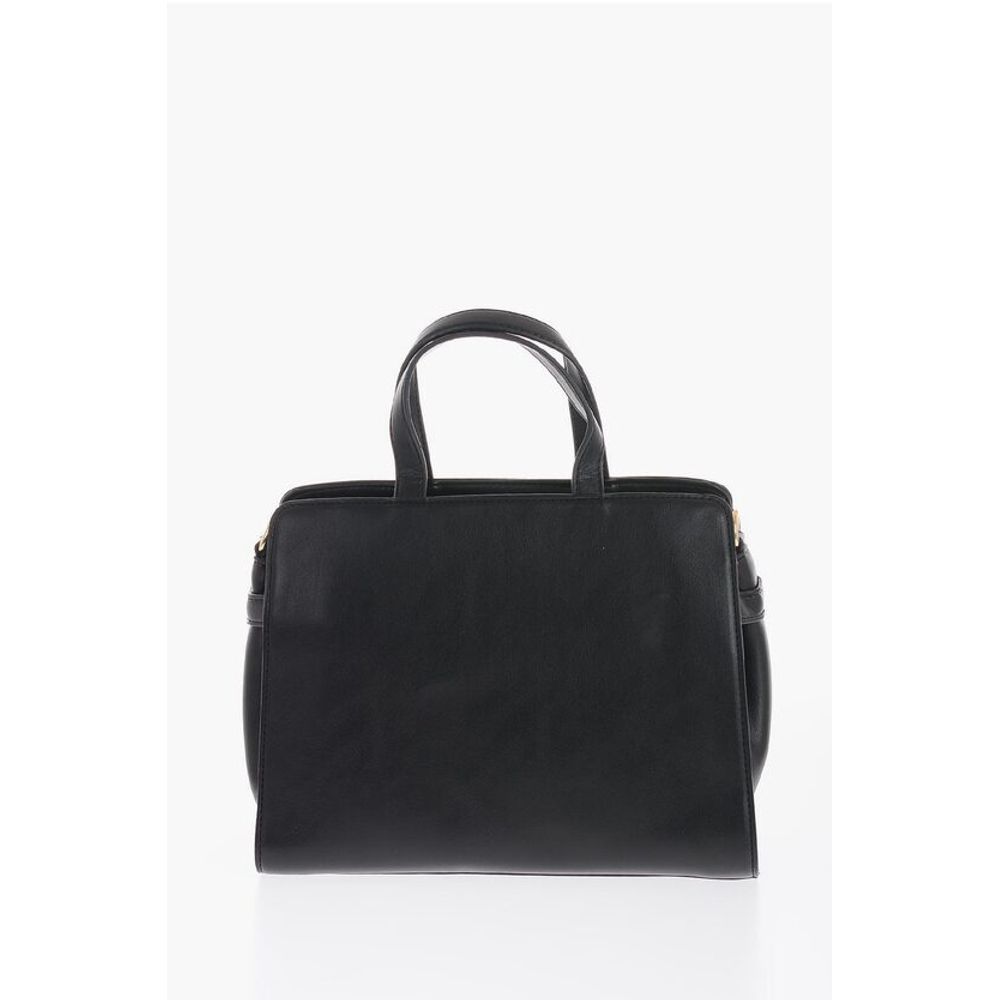 Versace Schwarze Polyester Tragetasche