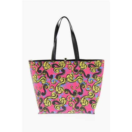 Versace Multicolor Polyester Umhängetasche
