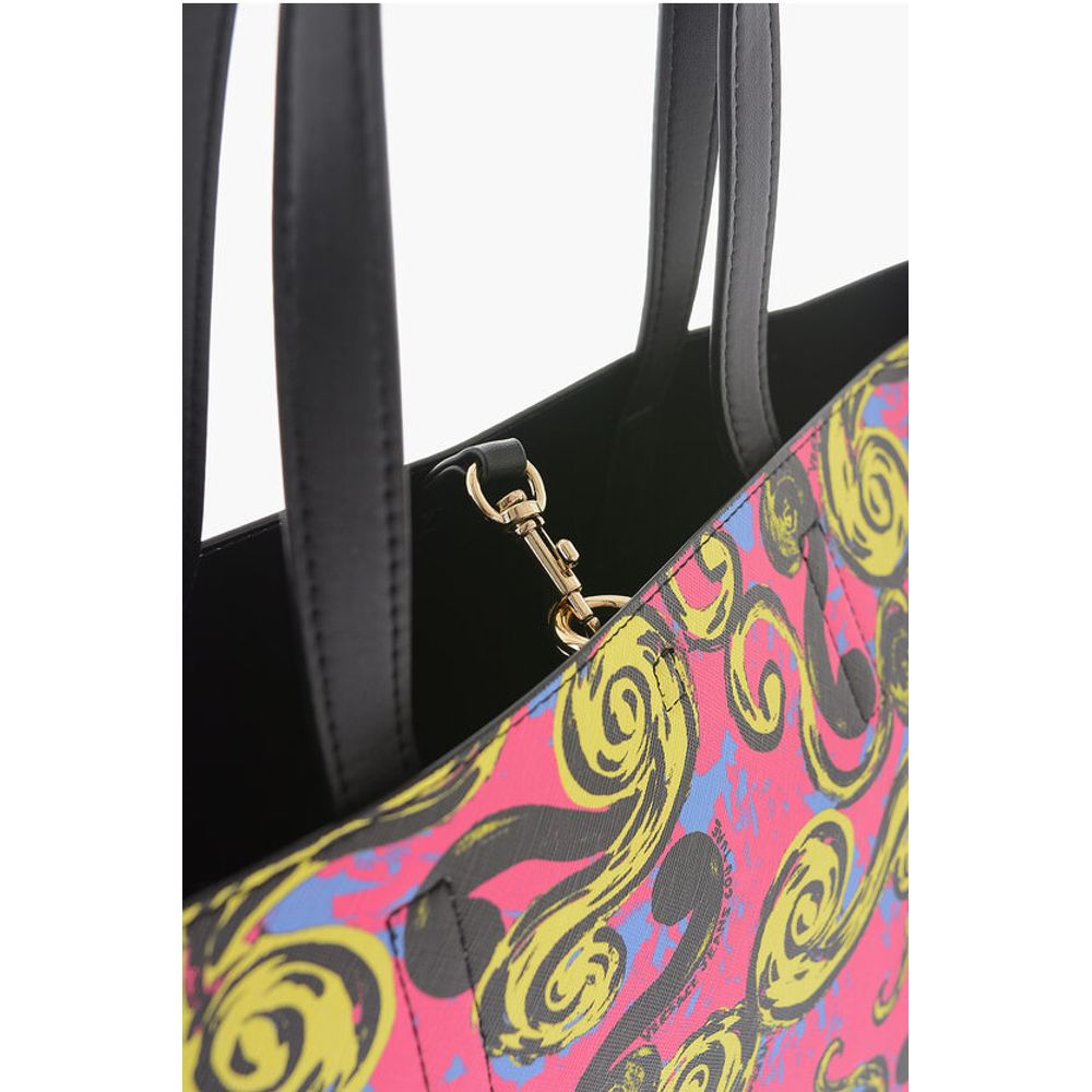 Versace Multicolor Polyester Umhängetasche