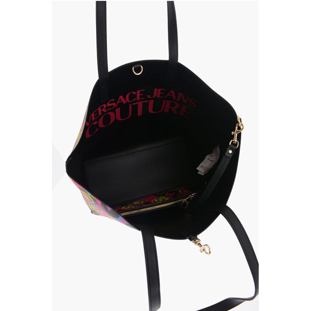 Versace Multicolor Polyester Umhängetasche