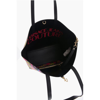 Versace Multicolor Polyester Umhängetasche
