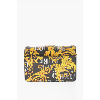 Versace Gelbe Polyester-Umhängetasche