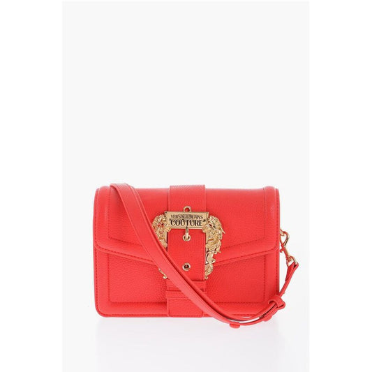 Versace Rote Polyester-Umhängetasche