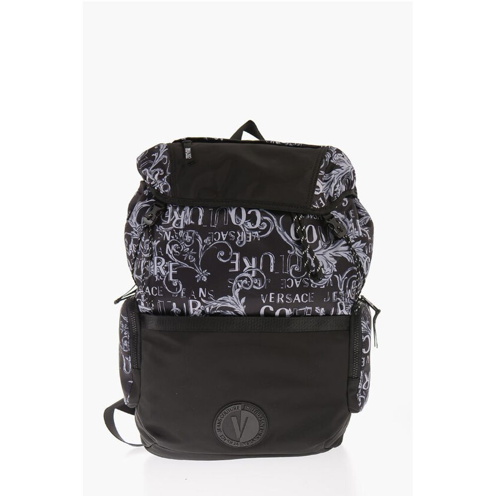 Versace Bicolor Polyester-Rucksack