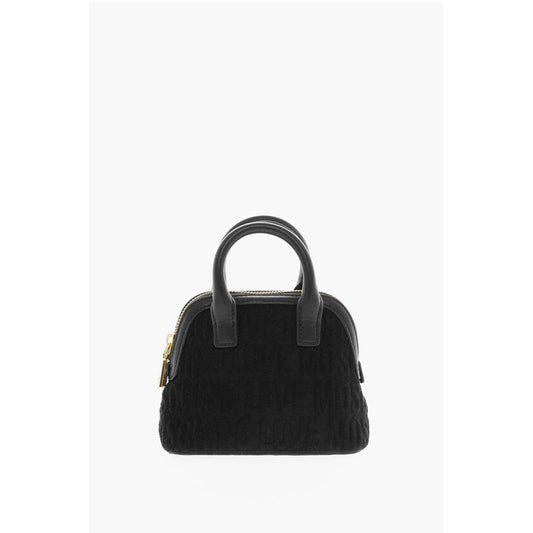 Moschino Schwarze Tote Bag aus Baumwolle