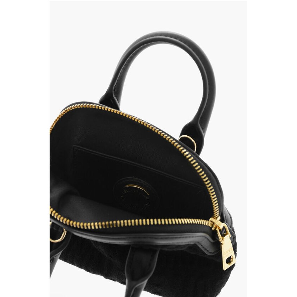 Moschino Schwarze Tote Bag aus Baumwolle