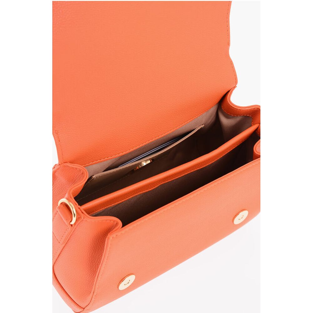 Moschino Orangefarbene Tragetasche aus Polyethylen