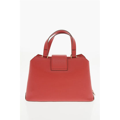 Moschino Rote Polyethylen-Tragetasche