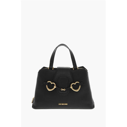 Moschino Schwarze Tragetasche aus Polyethylen
