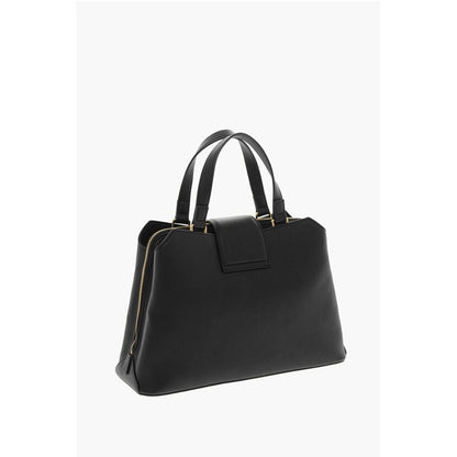 Moschino Schwarze Tragetasche aus Polyethylen