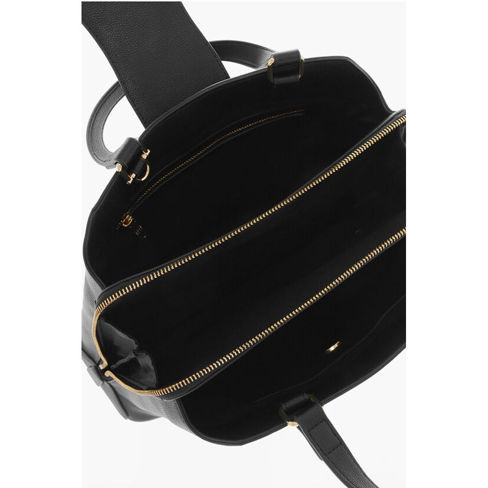 Moschino Schwarze Tragetasche aus Polyethylen
