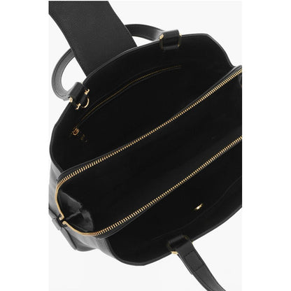 Moschino Schwarze Tragetasche aus Polyethylen