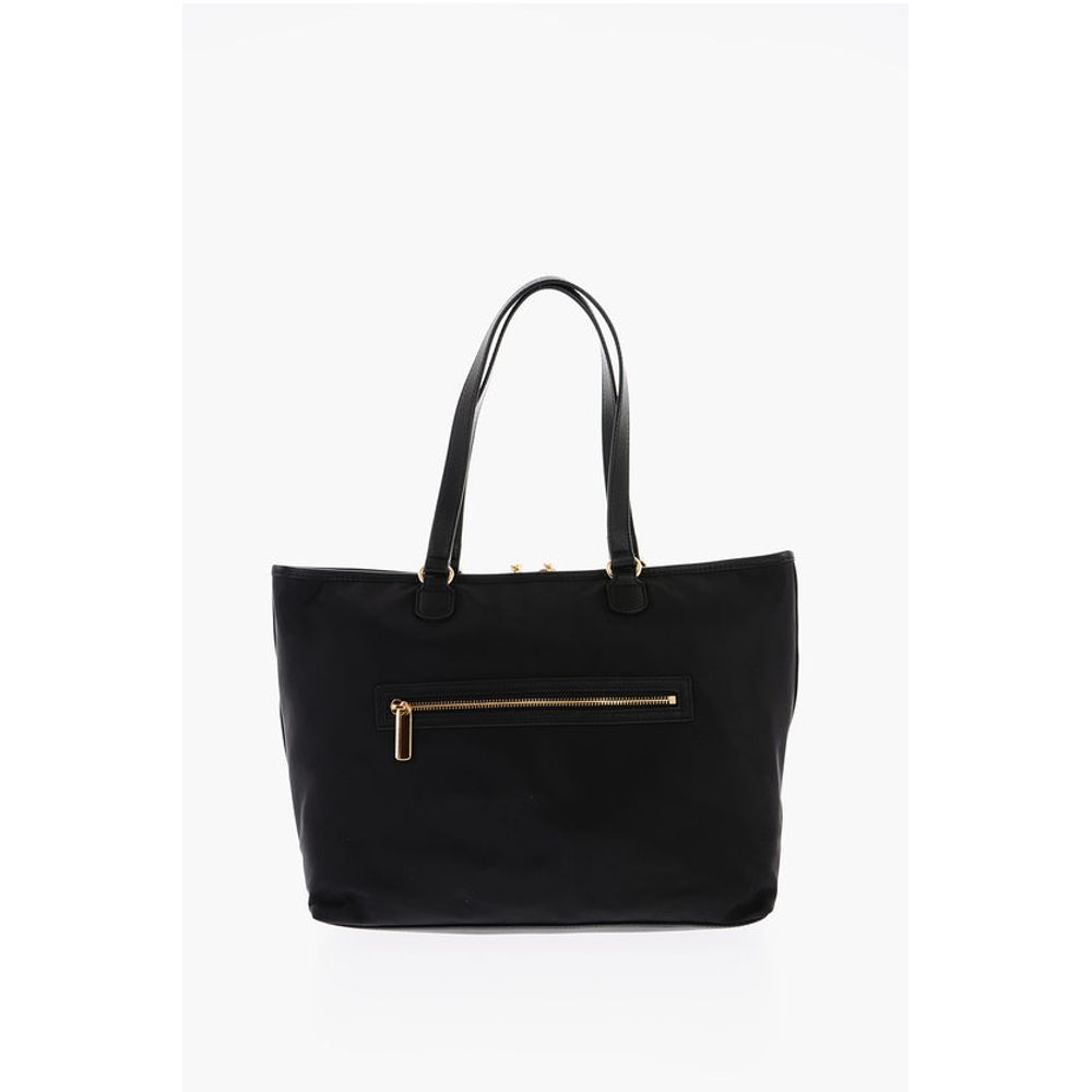 Moschino Schwarze Nylon Tragetasche