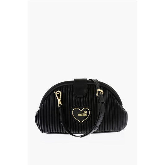 Moschino Schwarze Tragetasche aus Polyethylen