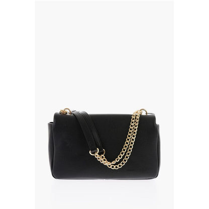 Moschino Schwarze Polyethylen-Umhängetasche