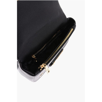 Moschino Schwarze Polyethylen-Umhängetasche