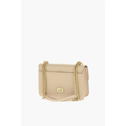Moschino Beige Polyethylen Umhängetasche