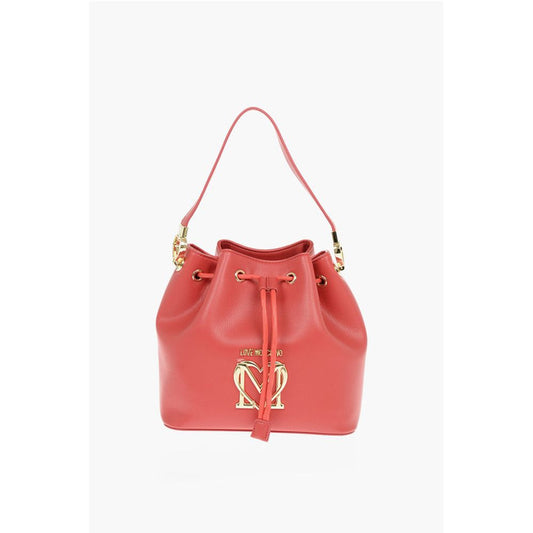 Moschino Rote Polyethylen-Umhängetasche