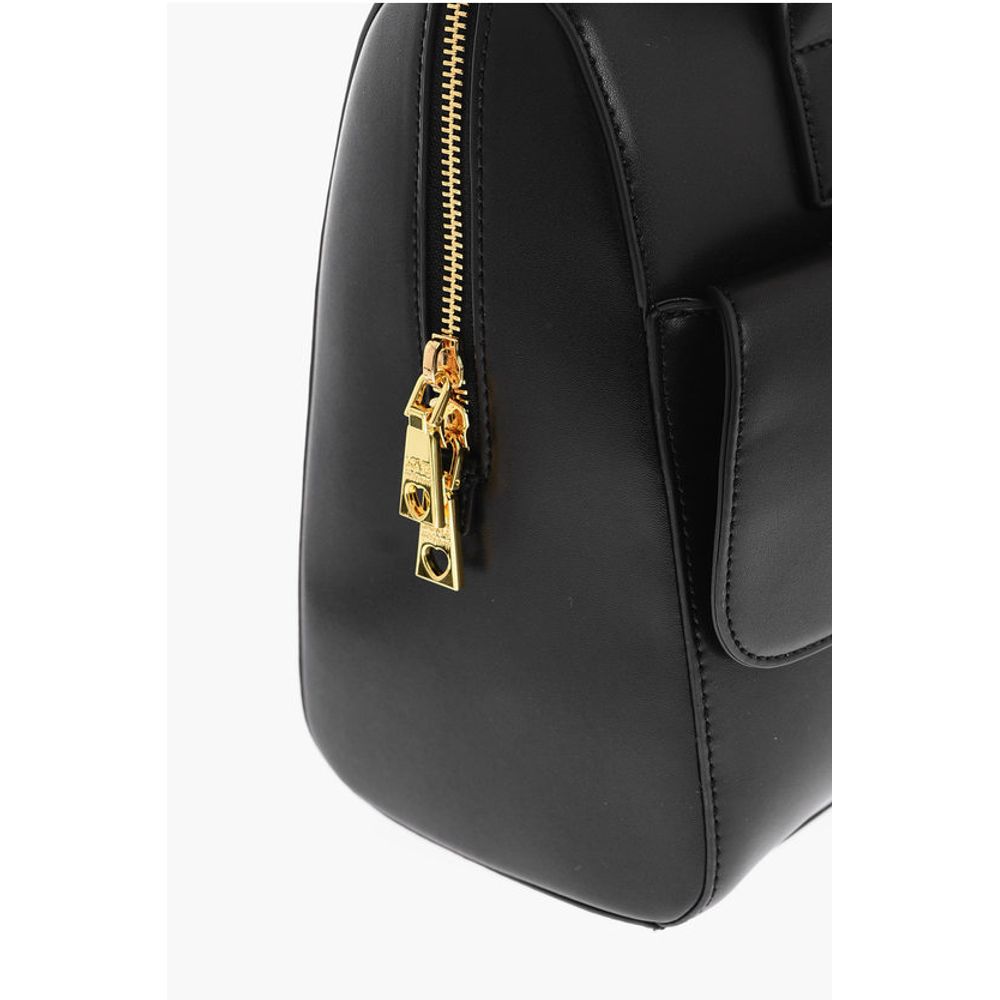 Moschino Schwarze Tragetasche aus Polyethylen