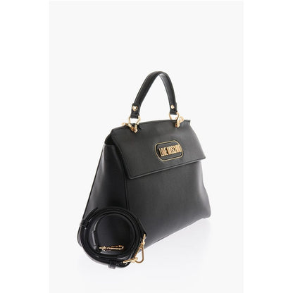 Moschino Schwarze Tragetasche aus Polyethylen