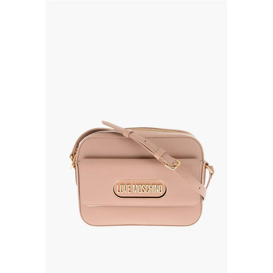 Moschino Beige Polyethylen Umhängetasche