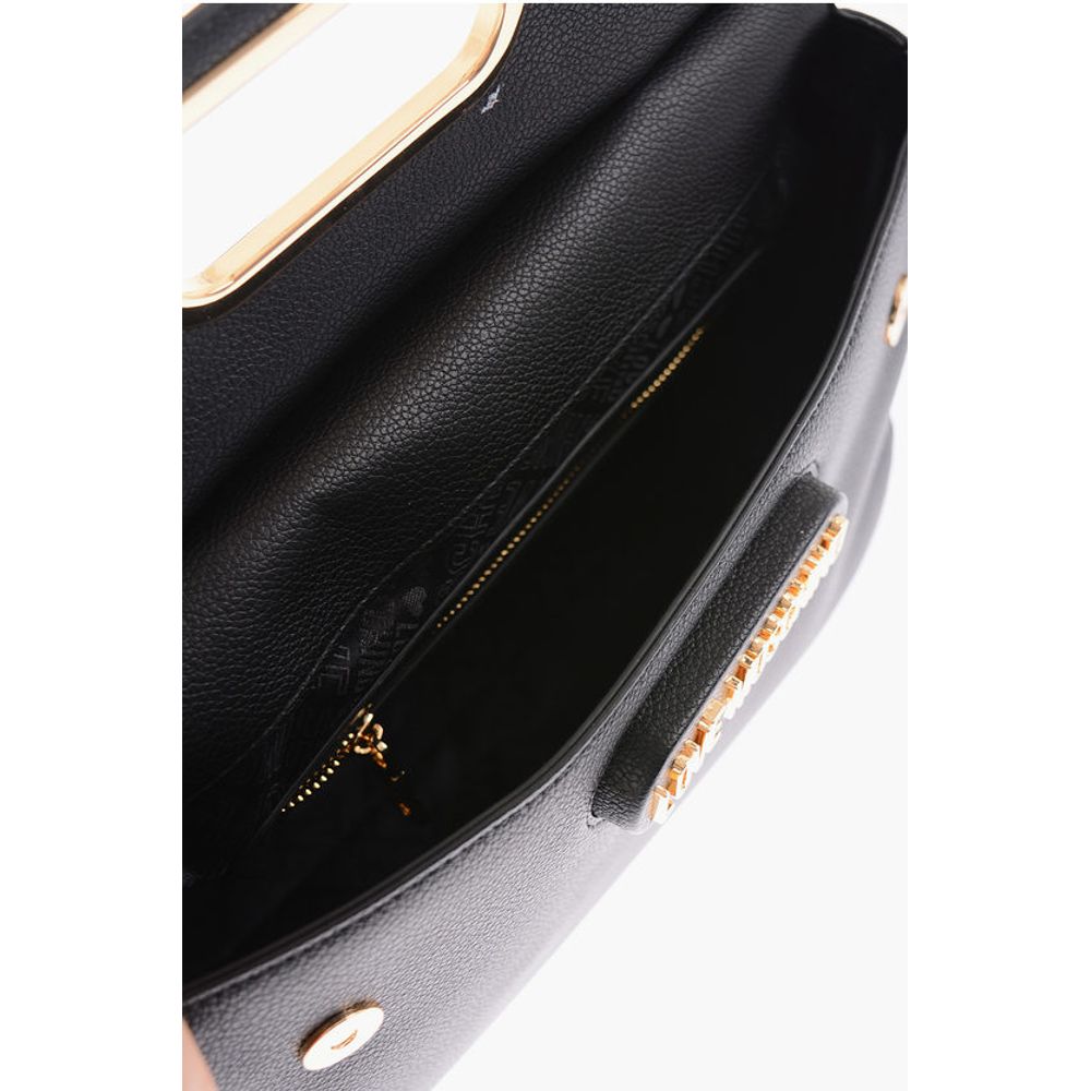 Moschino Schwarze Tragetasche aus Polyethylen
